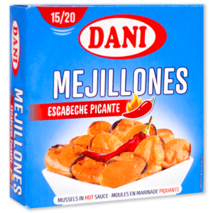 Mejillones en escabeche picante Dani