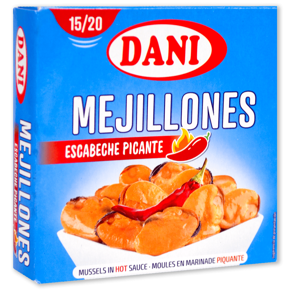 Mejillones en escabeche picante Dani