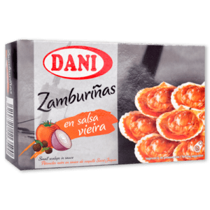 Zamburiñas en salsa de Vieiras